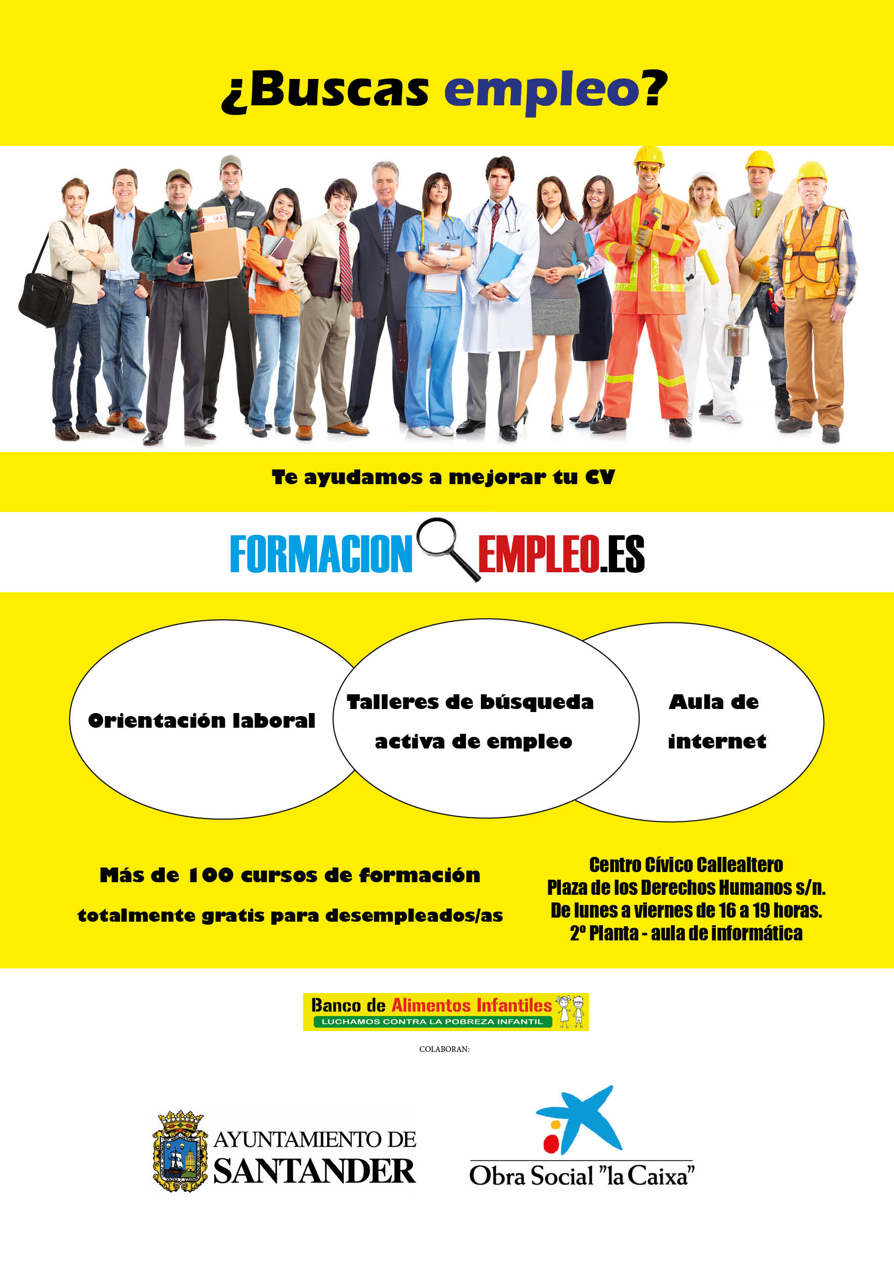 Formacion Empleo – Cursos Gratuitos Para Desempleados En Santander